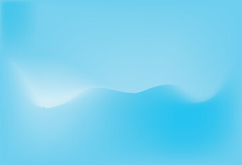 Green Wave Flow Abstract Background.