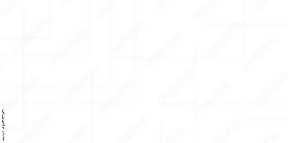 Poster modern abstract white background design with layers of textured white transparent material in triang