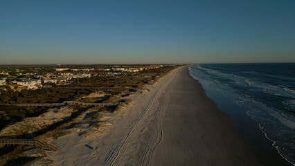 St Augustine Beach - 4k Views at Sunrise