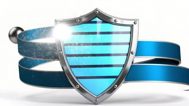 Gen- Turbo A shield-shaped protective barrier wit