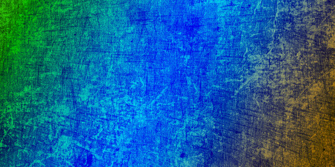 Obraz premium Vibrant abstract illustration featuring a textured background with blending colors of blue, green, and yellow. Ideal for modern design projects, artistic concepts, and creative presentations.
