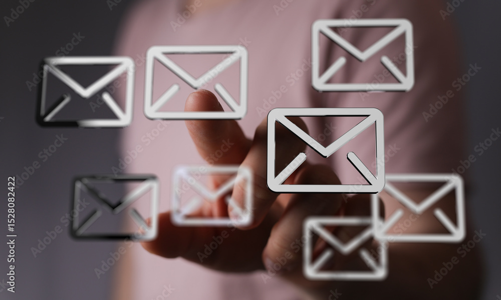 Poster Streamline your inbox with efficient email management techniques.  Boost productivity and reduce stress.
