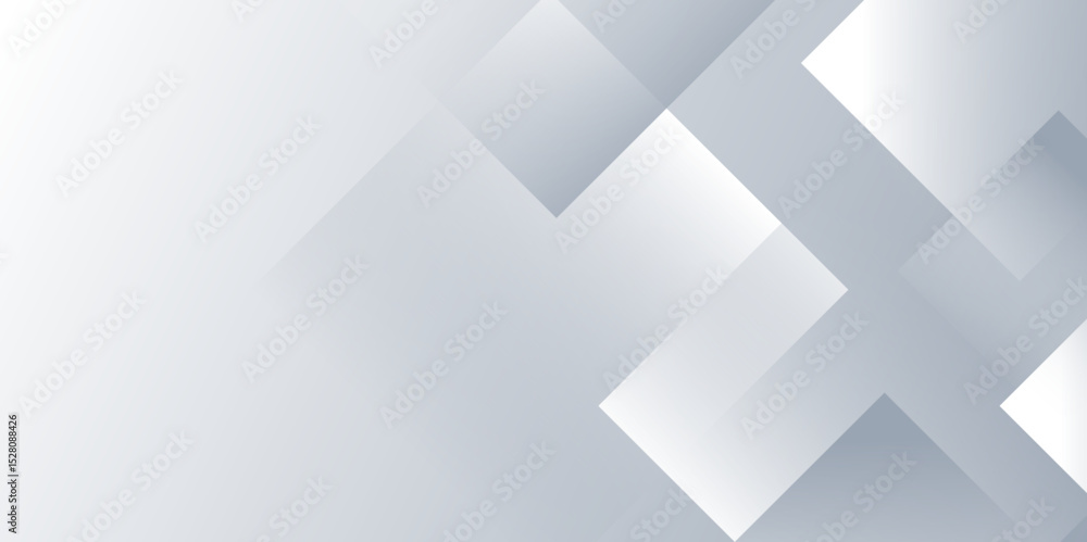 Aufkleber white and blue abstract modern technology background design. Minimal blue gradient abstract modern background with futuristic concept. Design for poster, template on web, banner, presentation vector.	