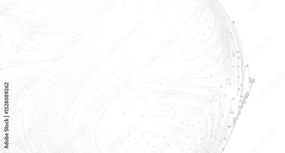 Poster Abstract background with flowing white lines and dots. Perfect for websites and presentations.