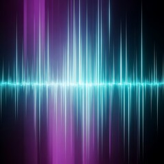 Futuristic cyan and purple glowing vertical lines with tech-inspired abstract light background and vibrant illumination