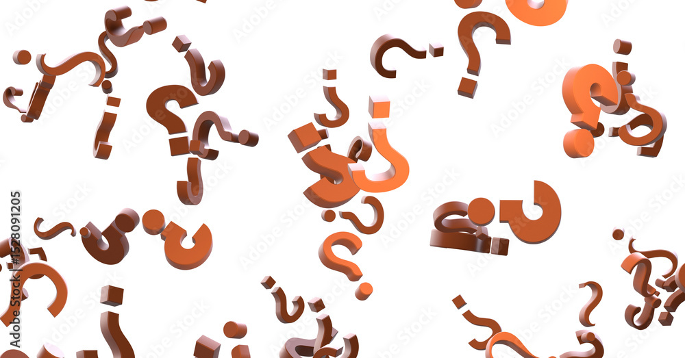 Poster Question marks Quiz doubt survey faq public poll.