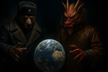 Geopolitical Heavyweights: Russia and China Fight Together