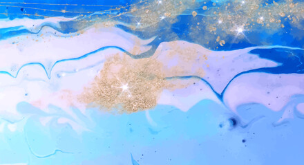 Obraz premium abstract blue background with bubbles, Modern Circular Abstract Background Trendy Design Texture, Abstract Blue Background with Bubbles – Modern Circular Trendy Texture Design