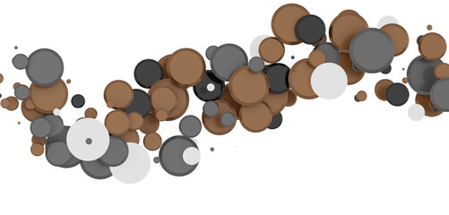 Confetti, paper triangle on the floor, fancy, colorful, celebration party