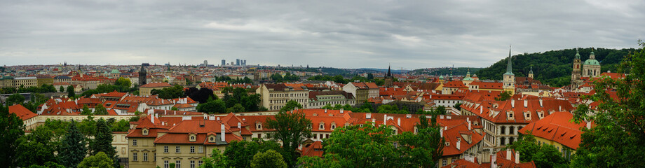 Prague panoramic view, Czech Republic