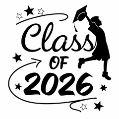 Qualityfull Senior Class of 2026 & vector art 