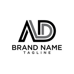 letter at monogram KX style line art modern logo