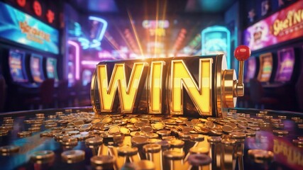 Win casino slot machine gambling games online casino jackpot gold coins chance lucky vegas las vegas play