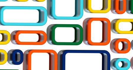 Low poly triangle posters, modern concept