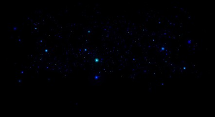 particle starfield: stable velocity [pilot vision] still