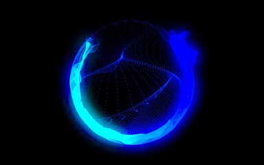 arcane orb prime: glitch sequence [particle simulation loop] still iii