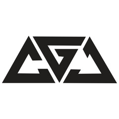 Simple Elegant and Luxurious Logo CGJ