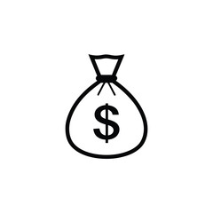 bag with dollar