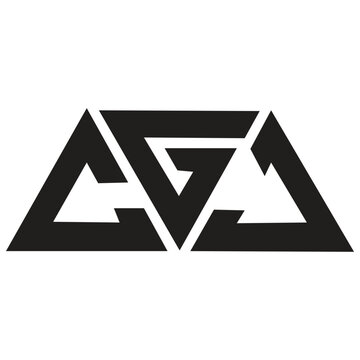 Simple Elegant and Luxurious Logo CGJ