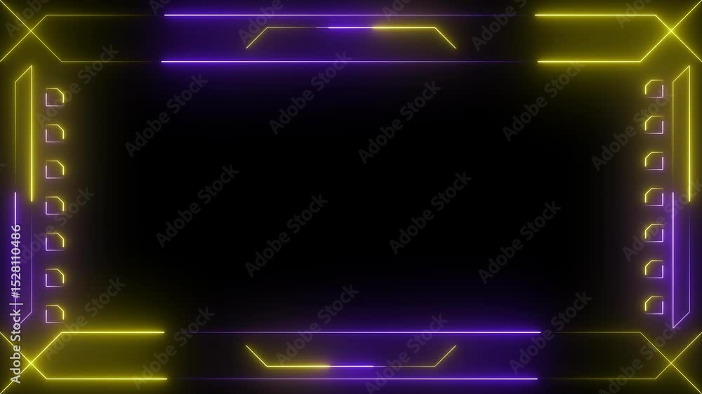 Poster abstract neon studio background in bright colors. colorful neon template soft color background live 