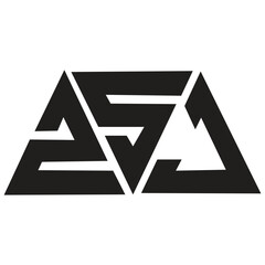 Simple Elegant and Luxurious Logo ZSJ