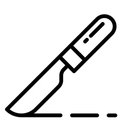 Surgery icon in vector illustration