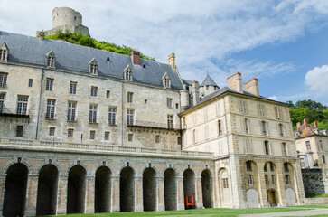 château de La Roche Guyon en France