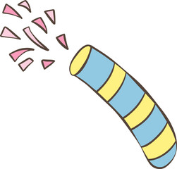 Happy birthday animal cute Flamingo Illustration