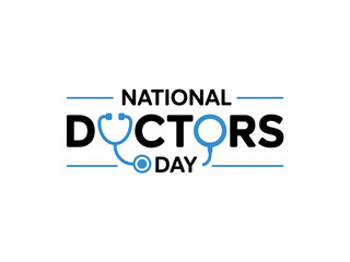 Celebrating National Doctors Day A Minimalist Logo Design