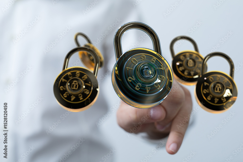 Poster protecting your information is key. explore digital security solutions and best practices.