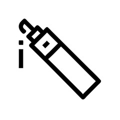 Vector illustration of a caulking gun for home repair and construction