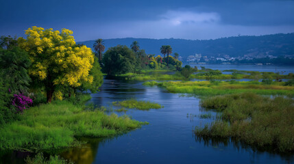 The Flooding of The Nile is a holiday observed on August 15 every year. Egyptians celebrate for two weeks starting on August 15. 