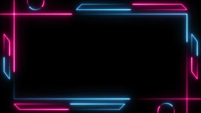 Abstract neon studio background in bright colors. Colorful neon template Soft color background live concert wall neon gradient web element
