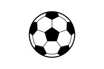 Soccer ball vector illustration sport equipment