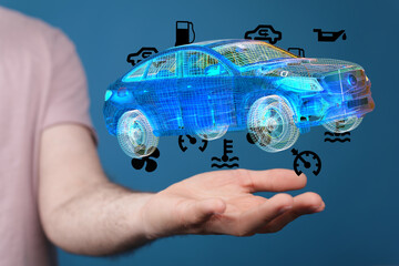 Seamless car maintenance. Virtual diagnostics for quick repair identification.