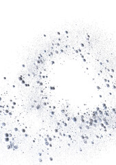 High-resolution image of silver bubbles on white background. Ideal for design projects.