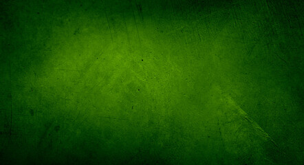 Green concrete wall background