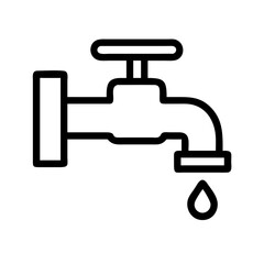 Faucet Icons Drop Of Water
