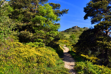 Hermitage of San Lorenzo in the Valderejo Natural Park, Basque Country, Spain