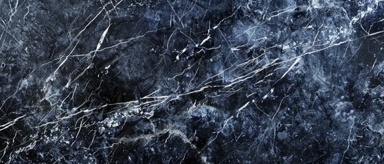 Elegant Dark Marble Texture Background