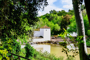 San Juan flour mill, next to the banks of the Guadaira River, within Oromana Park in Alcalá de Guadaira, Seville	
