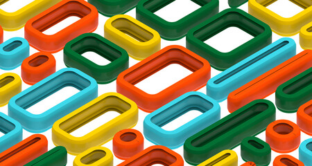 Mosaic triangular low poly style abstract geometric background