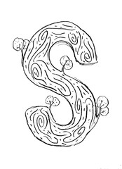 letters with a natural theme