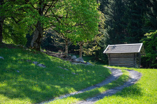 Wanderweg Aussicht, Garmisch-Partenkirchen zum Eckbauer Gipfel