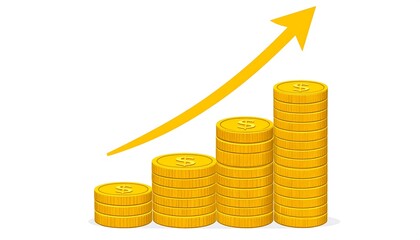 Gold Coins Growth Chart.