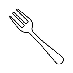 fork vector art silhouette