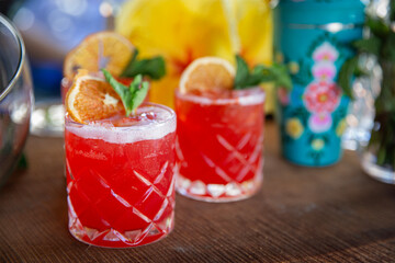 Margarita on the rocks