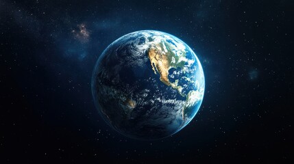 Fototapeta premium earth and moon