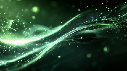 Green Light Waves and Sparkle Flow