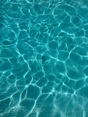 Crystal Clear Water Reflection in a Pool with Mesmerizing Ripple